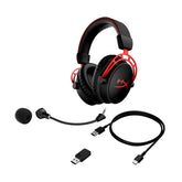 HyperX Bundle - Cloud Alpha Wireless Headset, Rubber Keycaps (Blue)